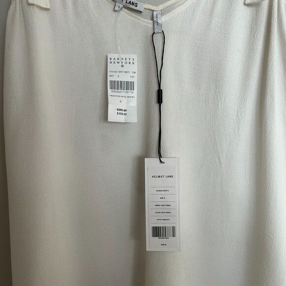 Helmut Lang Double Strap Top - Ivory - Picture 8 of 9